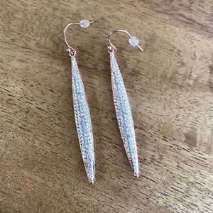 Vince Camuto Rose Gold, Crystal drop earring